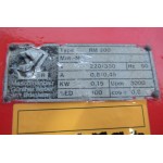 0,15 kW WEBER  RM200. Used